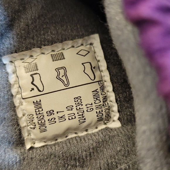 LANDS END Fushia Winter Bungie Boots 9B - Picture 11 of 11